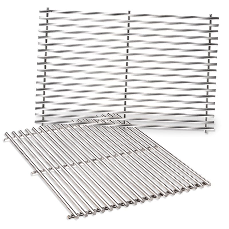 Weber Stainless Steel Grill Grates vs Cast Iron (Reviews, Pros & Cons)